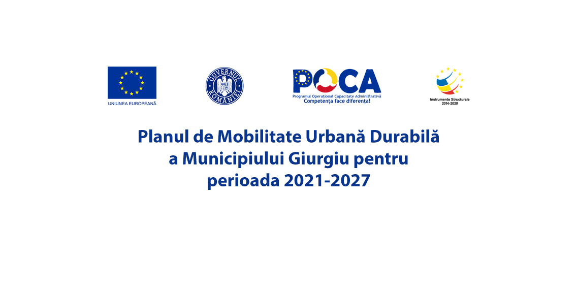 Planul de Mobilitate Urbană Durabilă a Municipiului Giurgiu pentru perioada 2021-2027
