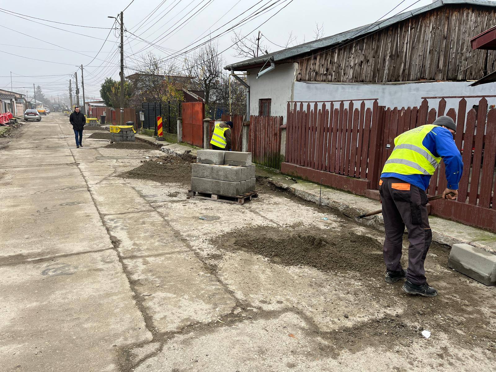 Lucrări în continuare pe proiectul Zonei 2 a municipiului Giurgiu