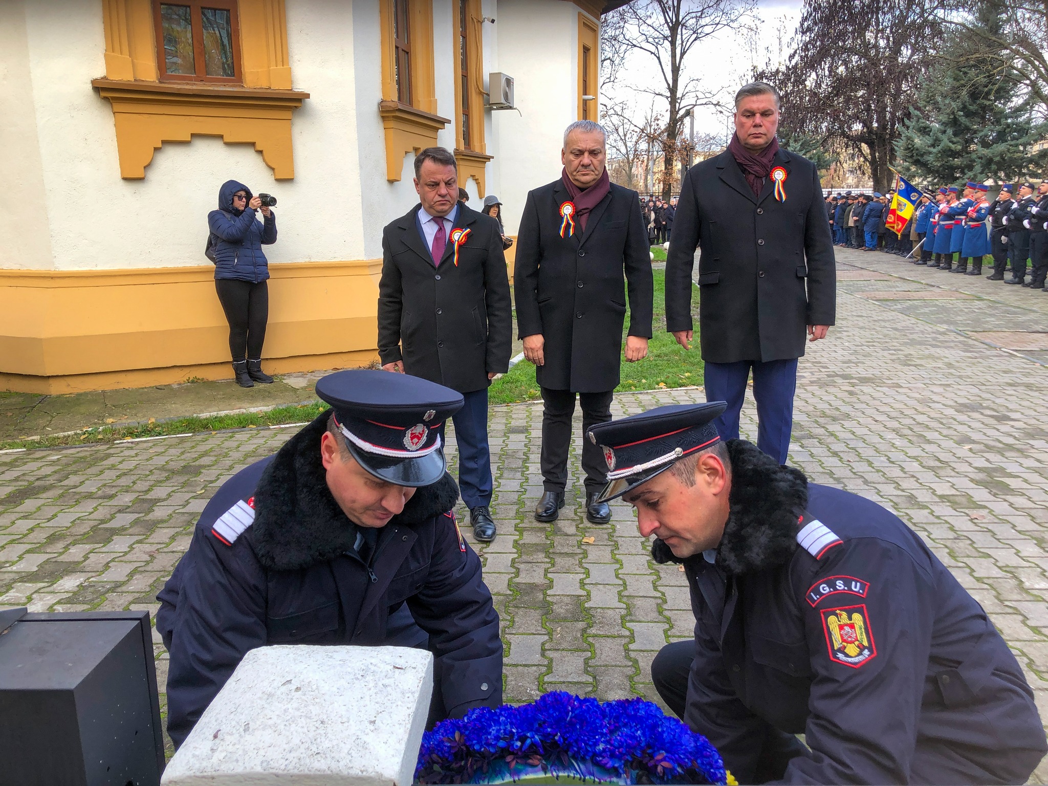 Depuneri de coroane în memoria celor care au luptat pentru România (video)