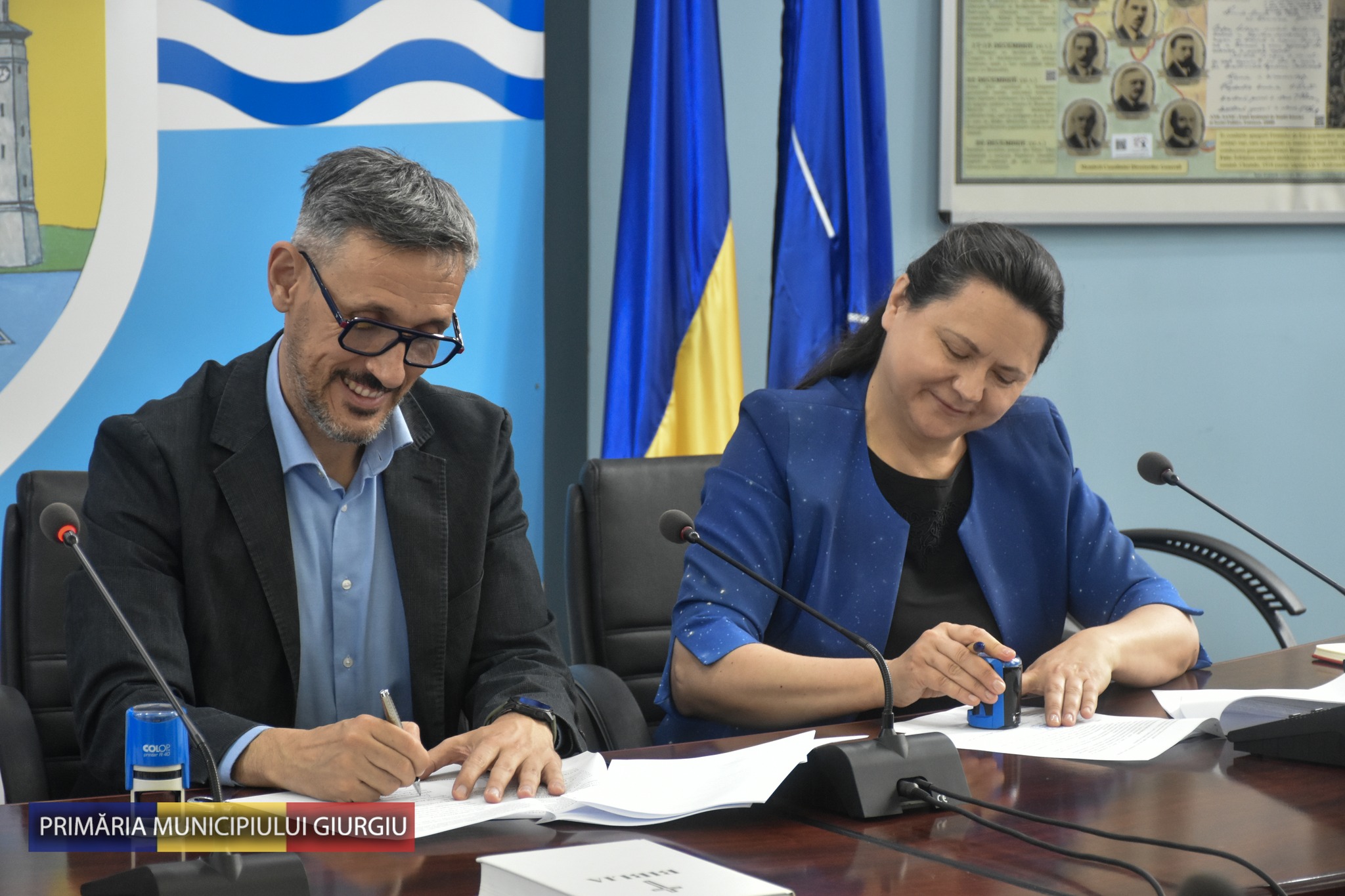 A fost semnat Acordul de cooperare între Școlile de Arte din Giurgiu și Ruse