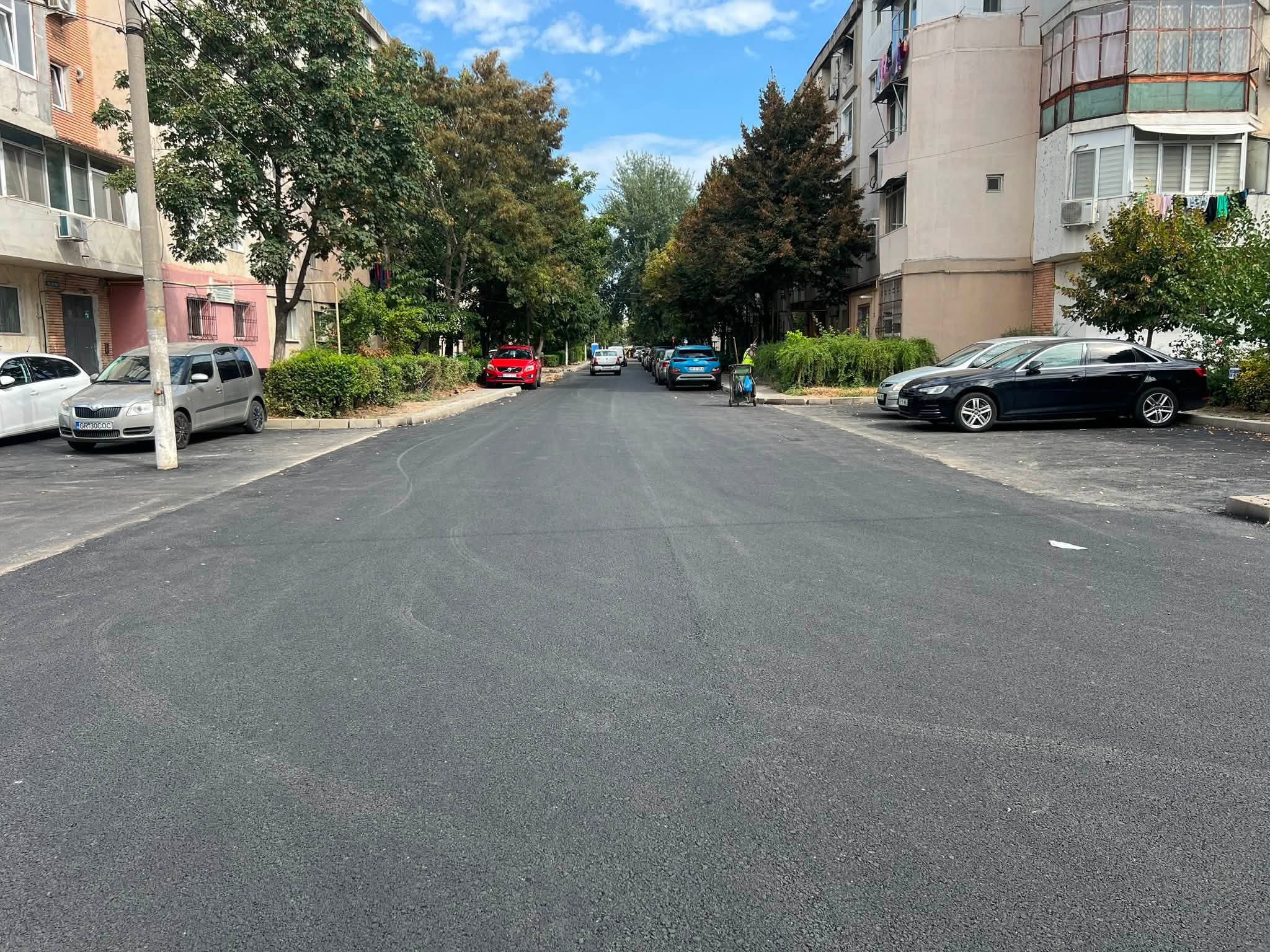 Continuă lucrările în cadrul proiectului „Reabilitare bulevarde, străzi, alei carosabile – Zona 2 în Municipiul Giurgiu”