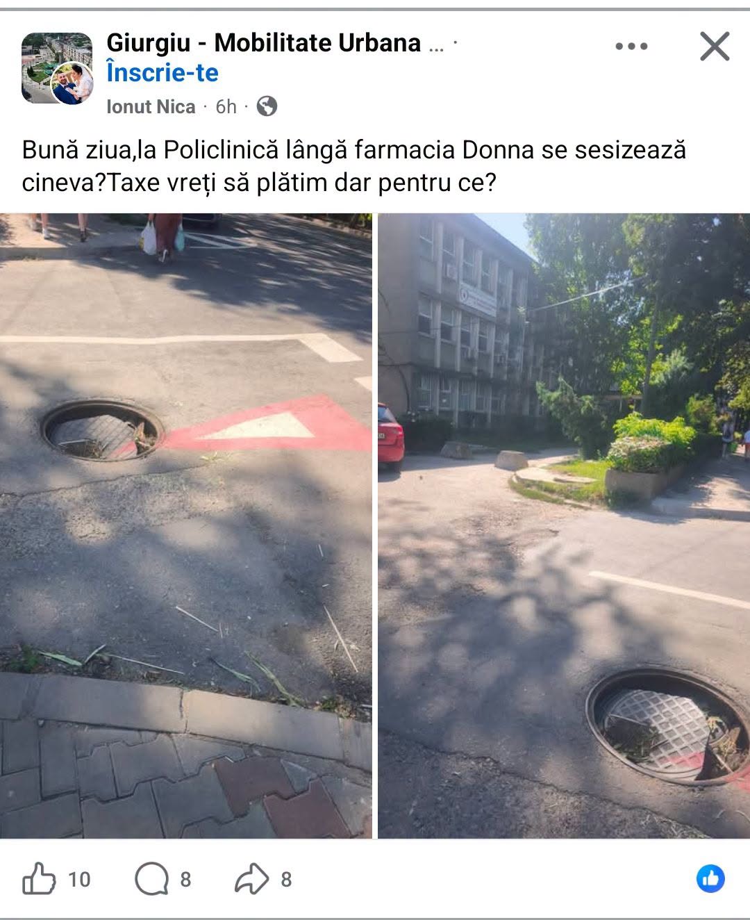 Sesizările cetățenilor contează: o problemă din teren, transmisă operatorului responsabil