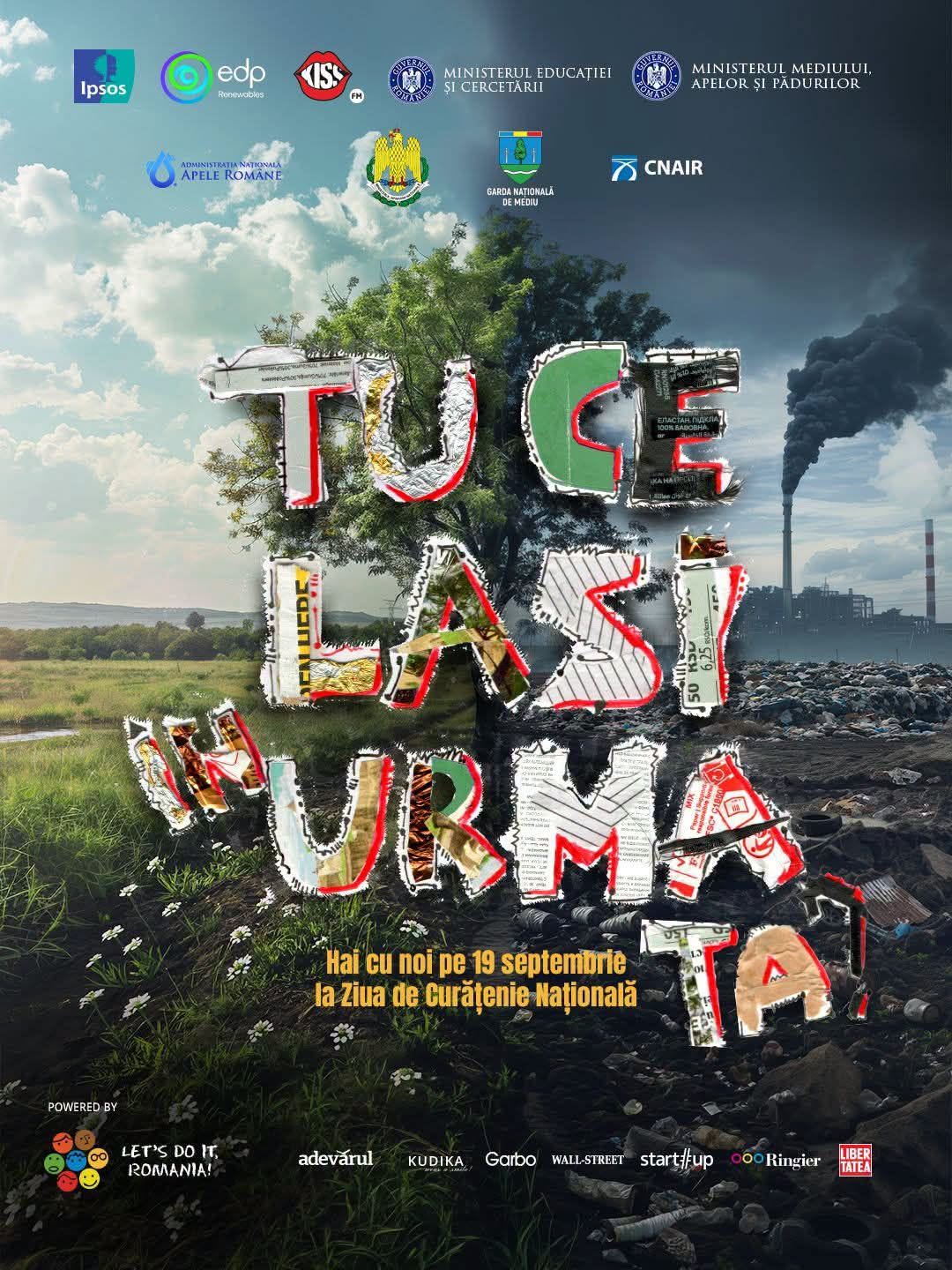 Primăria Giurgiu se alătura și anul acesta Zilei de Curățenie Națională din cadrul “Let’s Do It, Romania!”