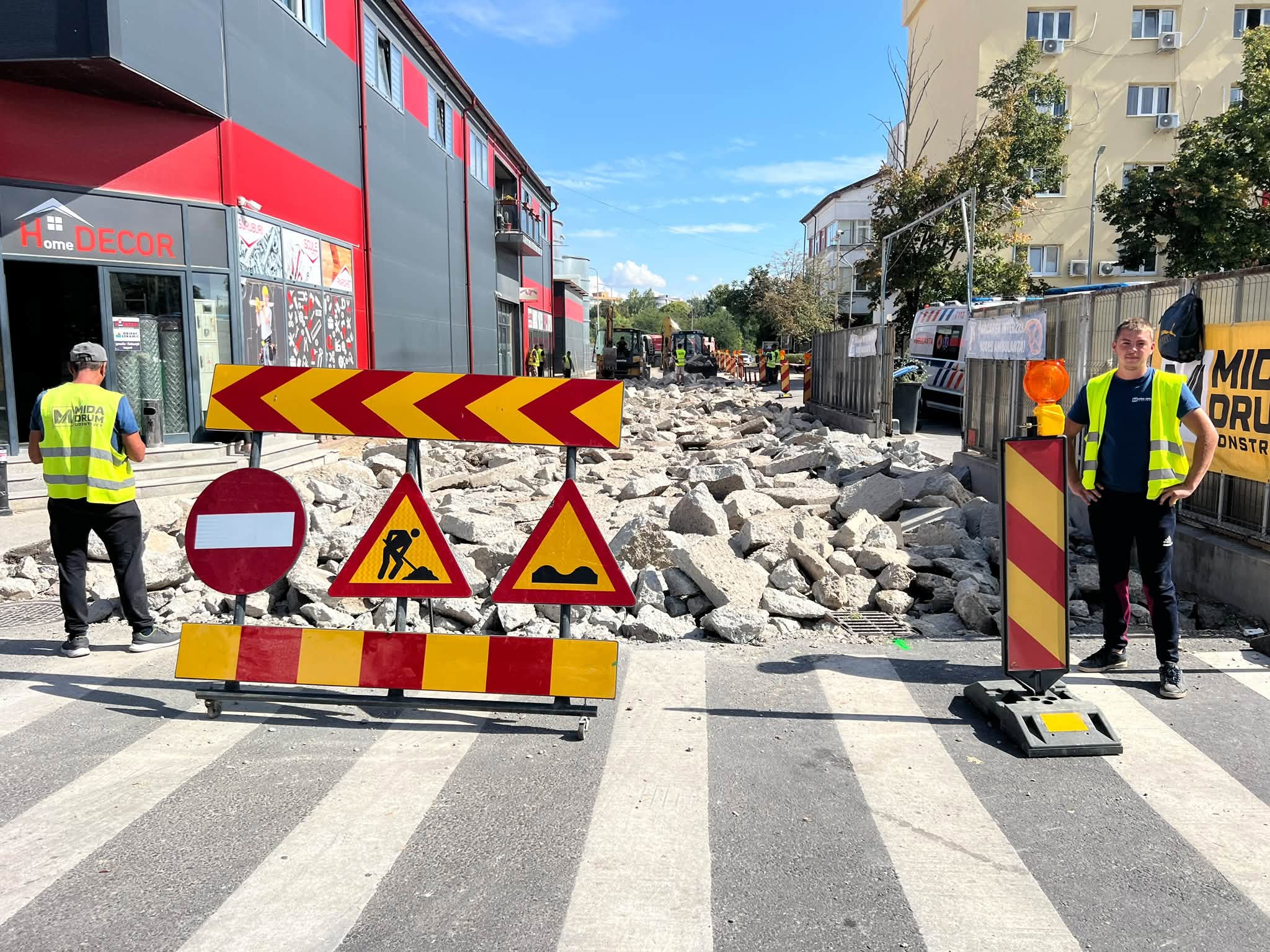 Au început lucrările pe strada Dr. Ioan Munteanu!
