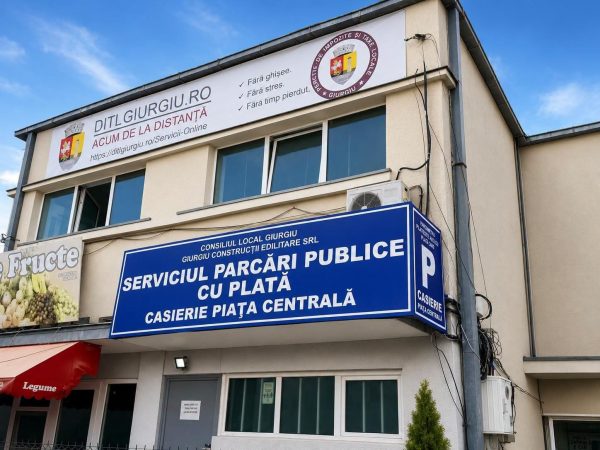 ANUNȚ – PARCĂRI PUBLICE CU PLATĂ GIURGIU