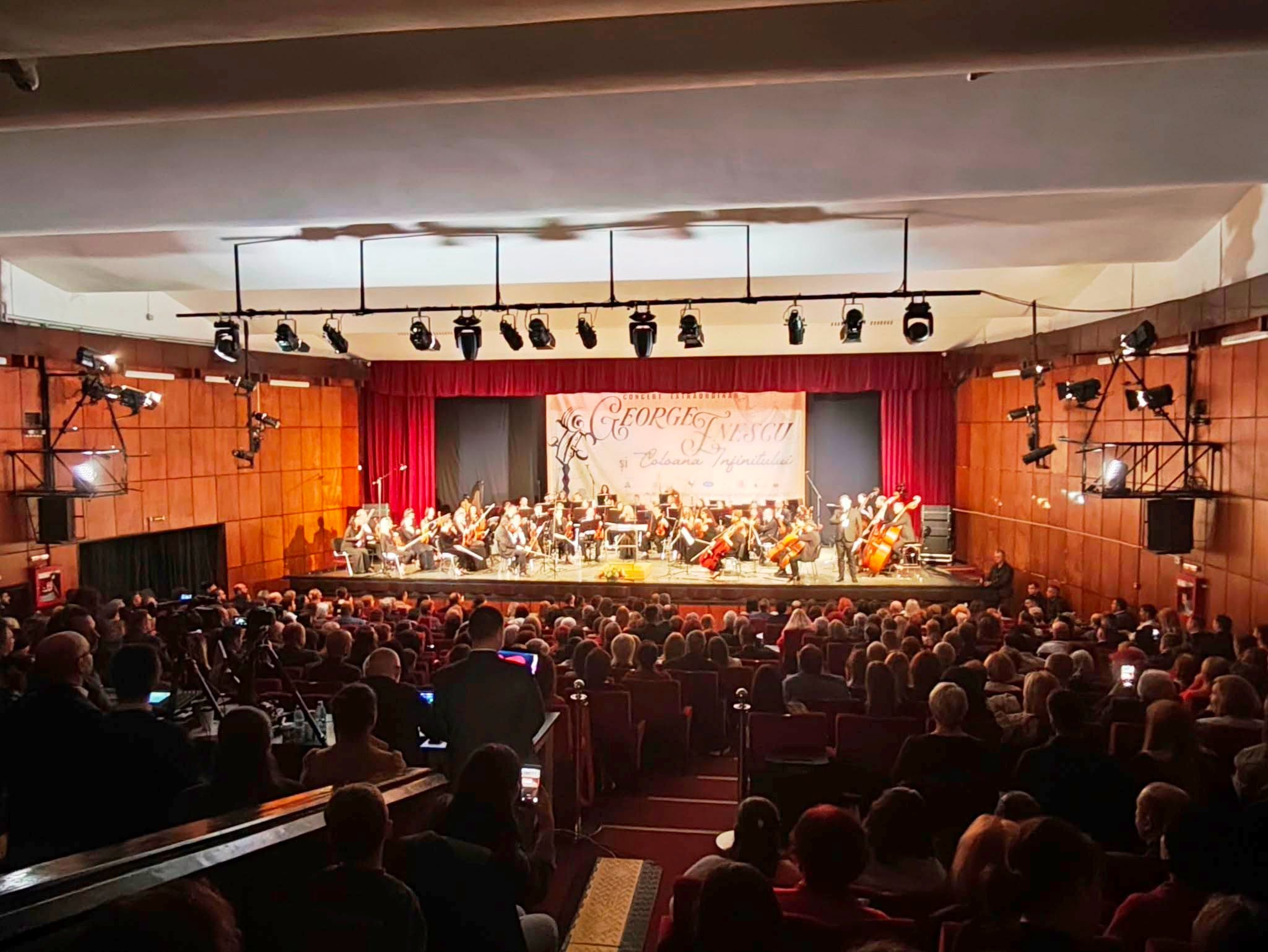 Giurgiu, o seară de excepție: muzica lui George Enescu a emoționat publicul